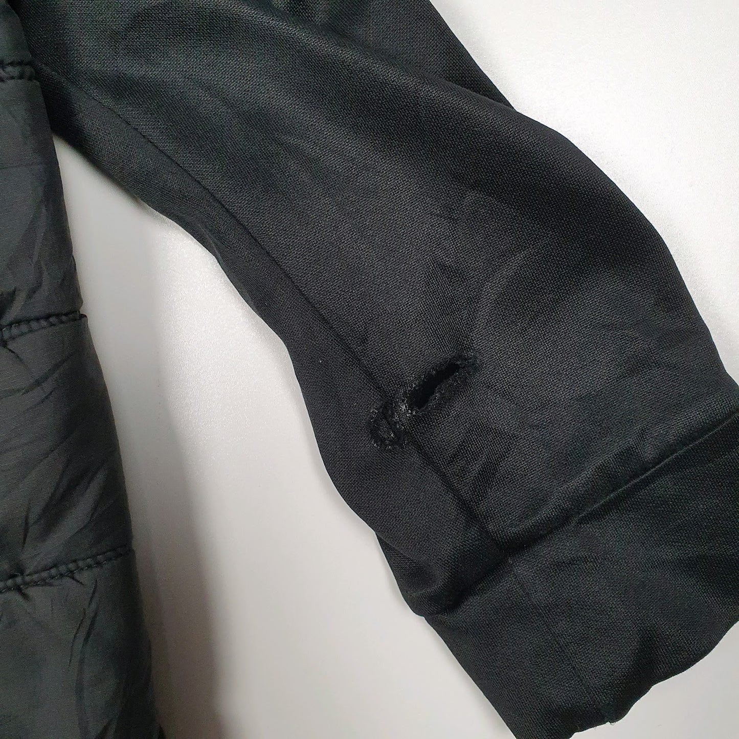 Mens Black Nike Dri Fit Puffer Softshell  Coat