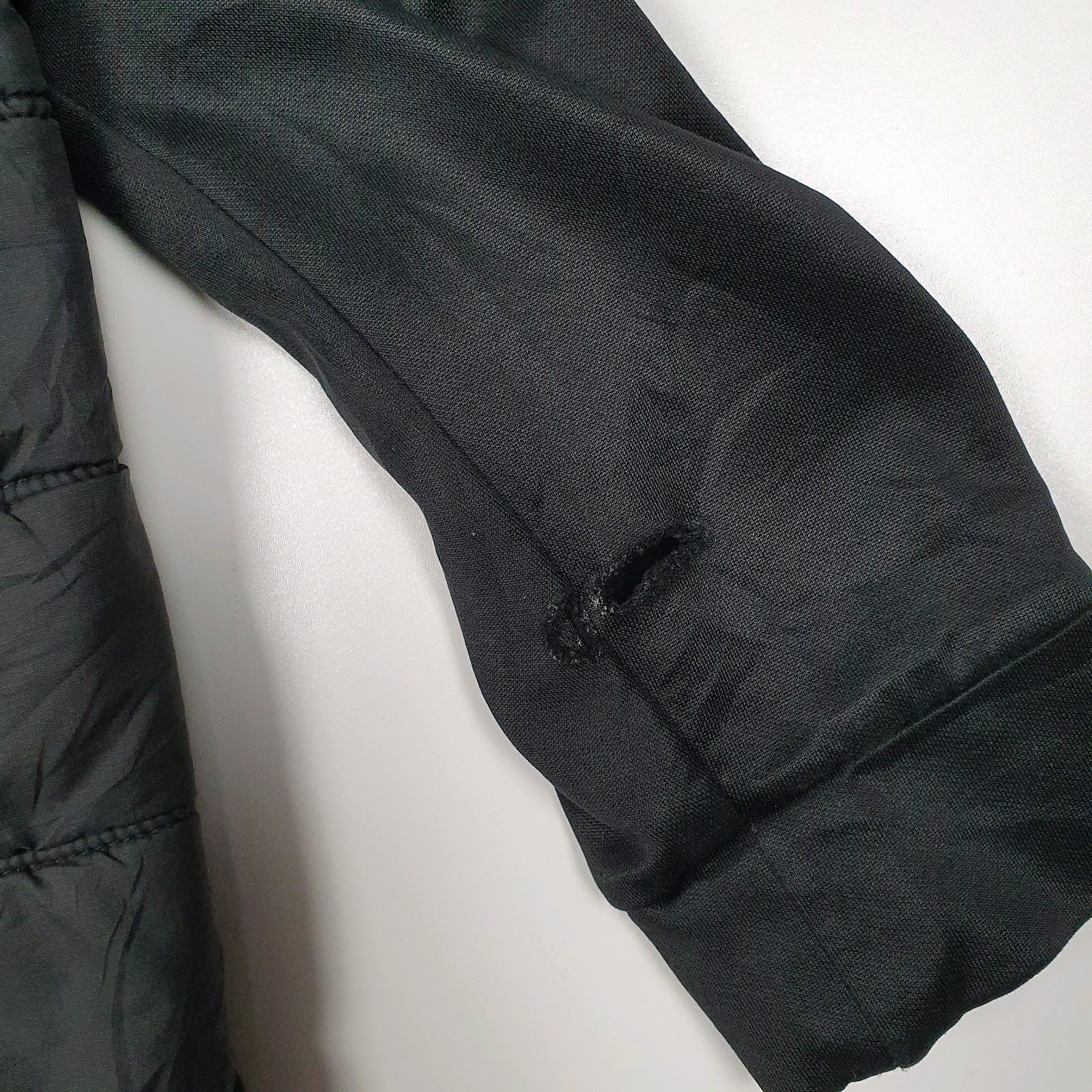Mens Black Nike Dri Fit Puffer Softshell  Coat