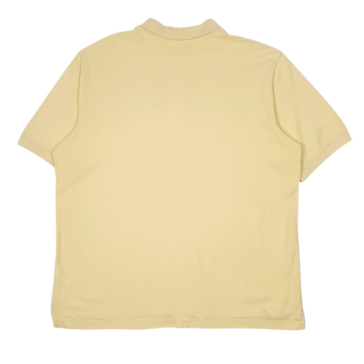 Mens Yellow Croft & Barrow   Polo Shirt