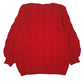 Womens Red Unbranded Knit Crewneck Jumper