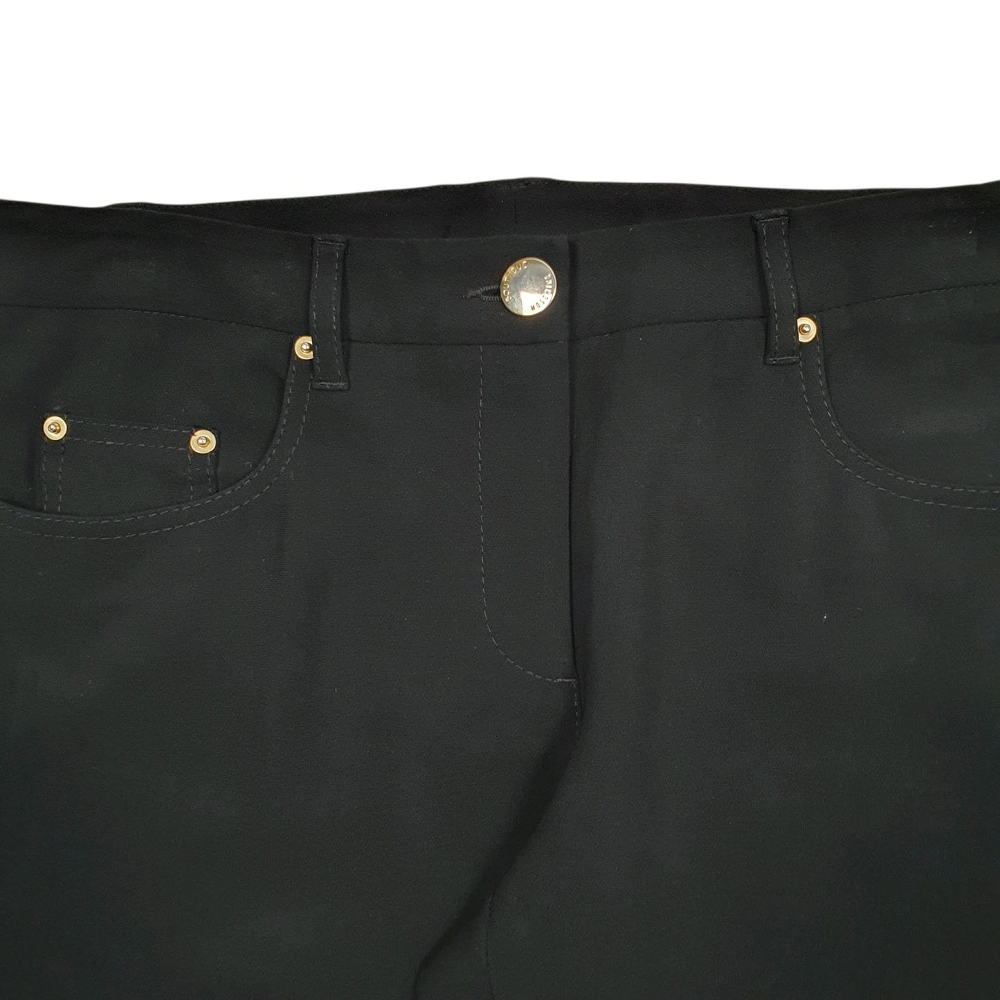 Womens Black Moschino   Trousers