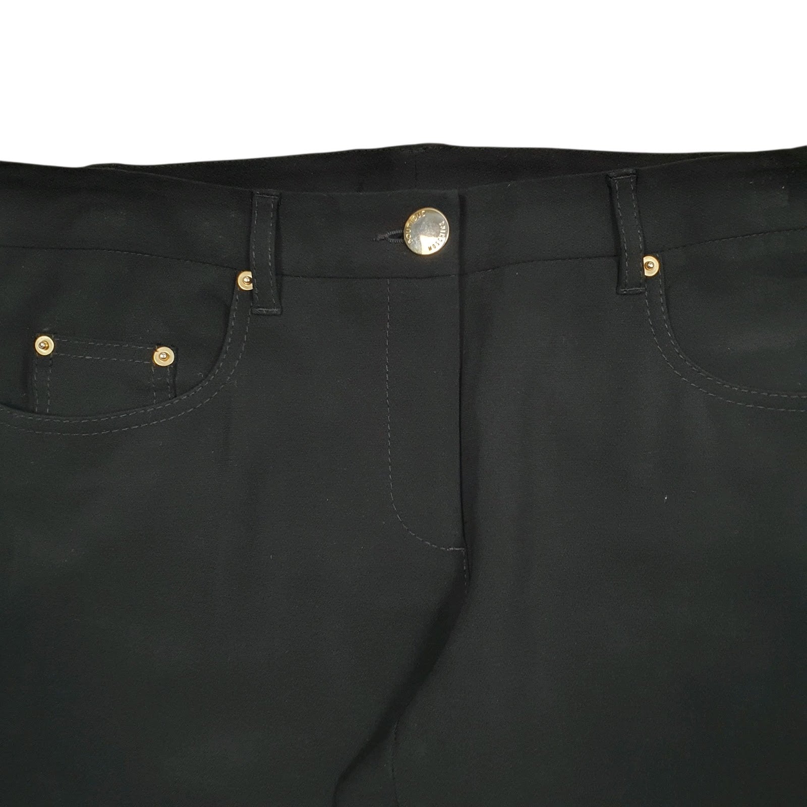 Womens Black Moschino   Trousers