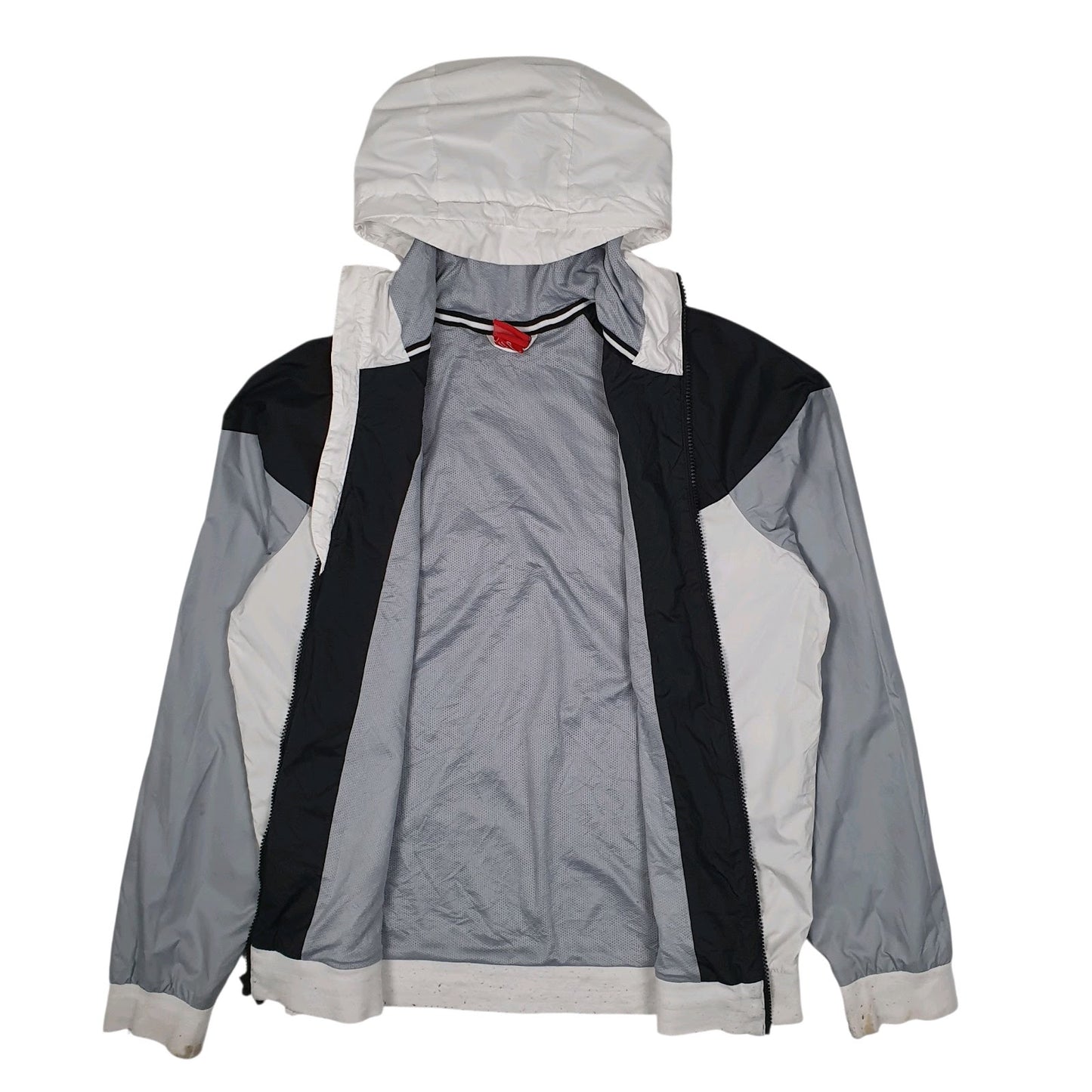 Mens White Nike Windrunner  Coat