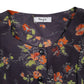 Womens Grey Morning Lake Floral  Dress
