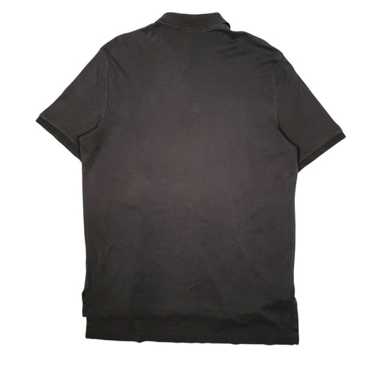 Mens Grey Polo Ralph Lauren  Hoodie Polo Shirt