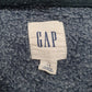 Womens Blue Gap Spellout Hoodie Jumper