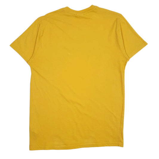 Mens Yellow Sundek Spellout  T Shirt