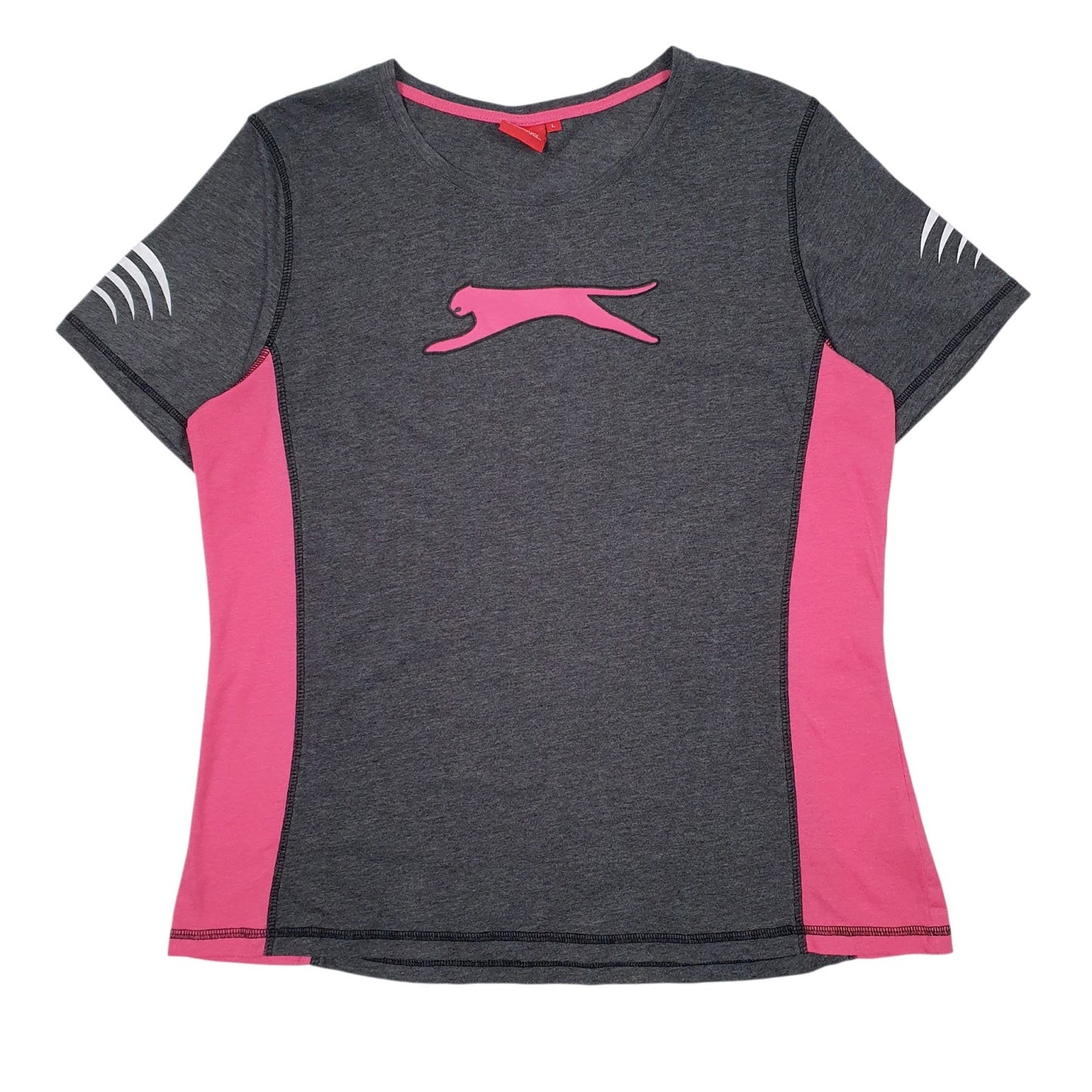 Womens Grey Slazenger  Short Sleeve T Shirt