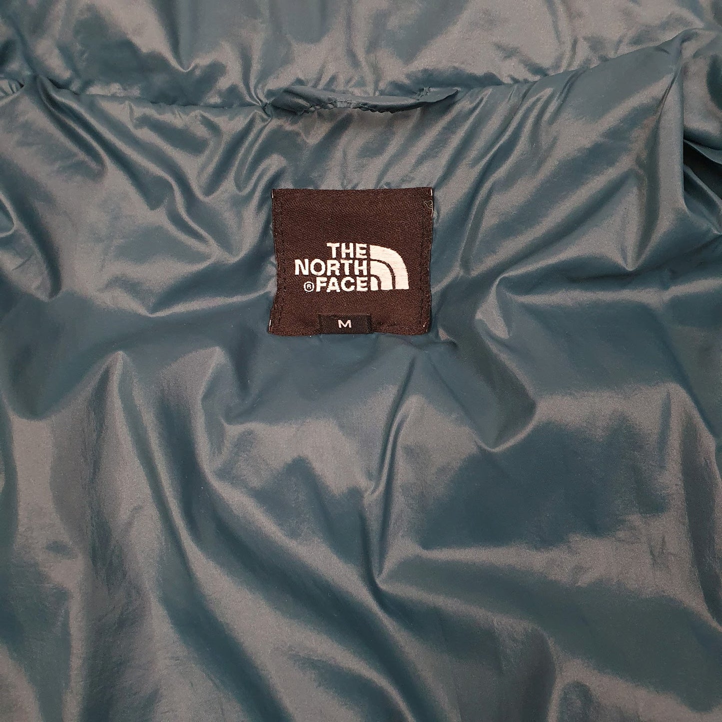 Mens Blue The North Face Nuptse  Coat