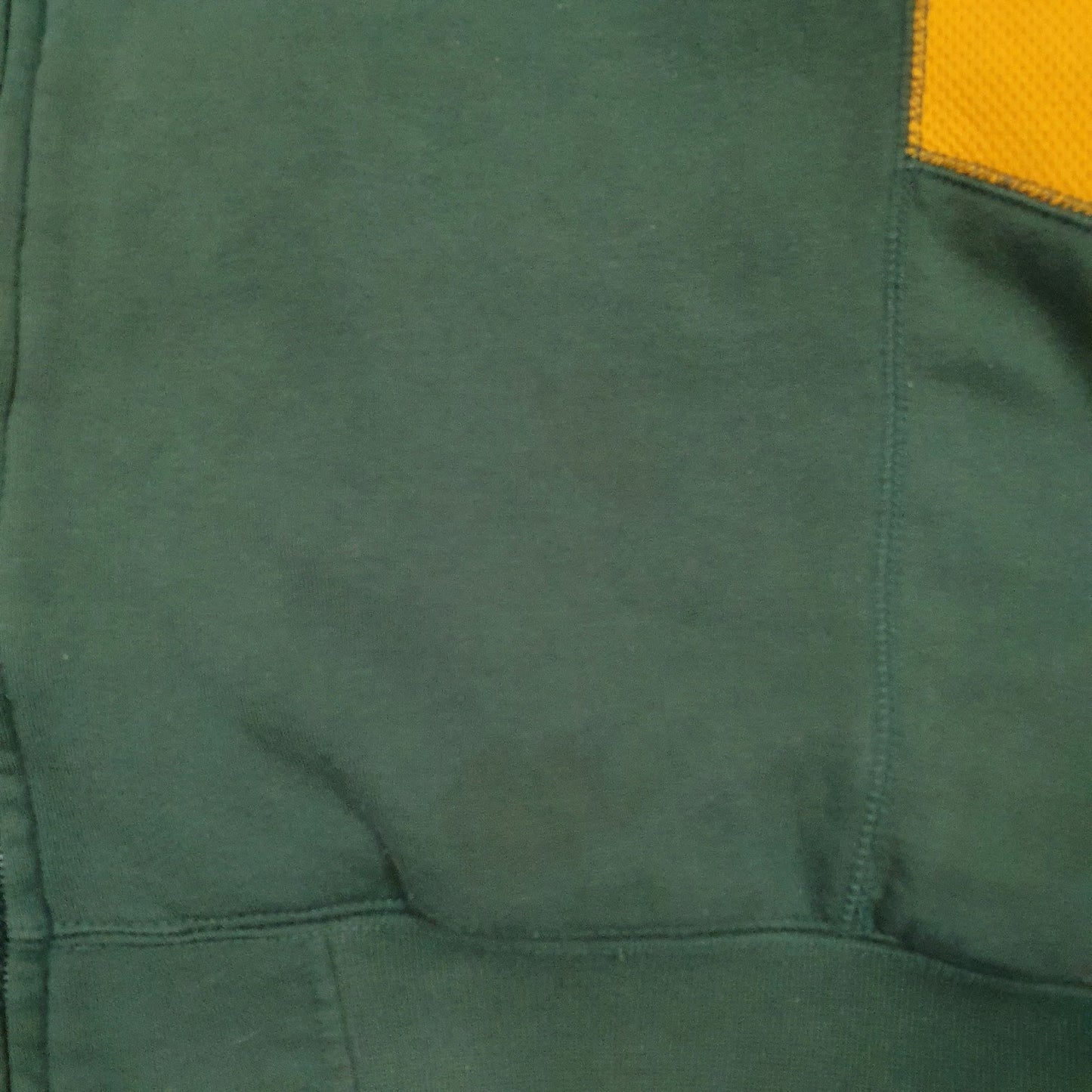 Mens Green NFL Green Bay Packers Full Zip Jumper