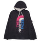Womens Black The North Face Spellout Hoodie Jumper