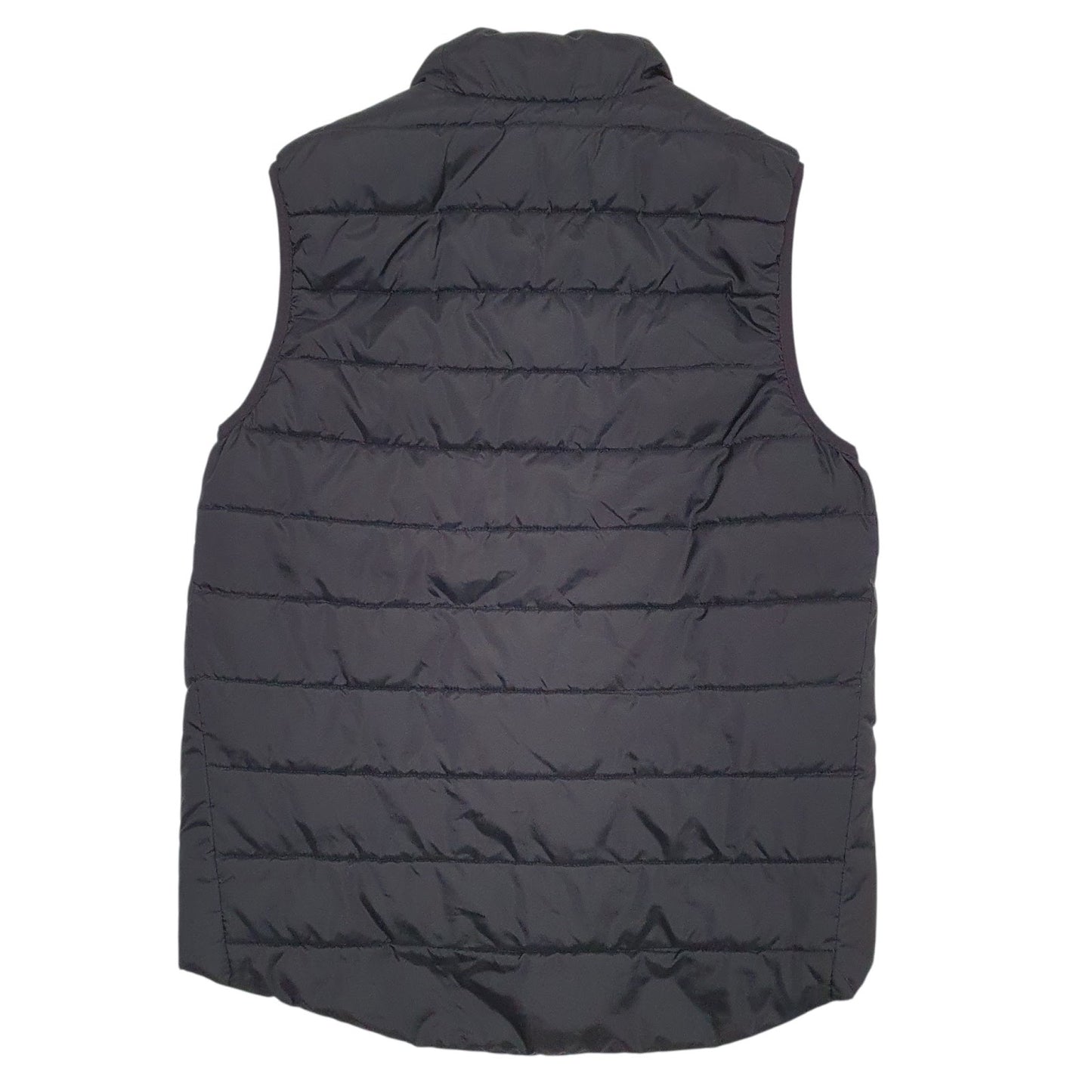 Mens Black Champion Padded Quarter Zip Coat