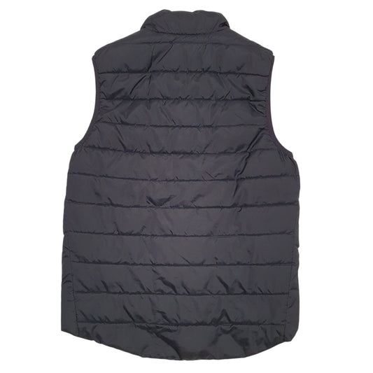 Mens Black Champion Padded Quarter Zip Coat