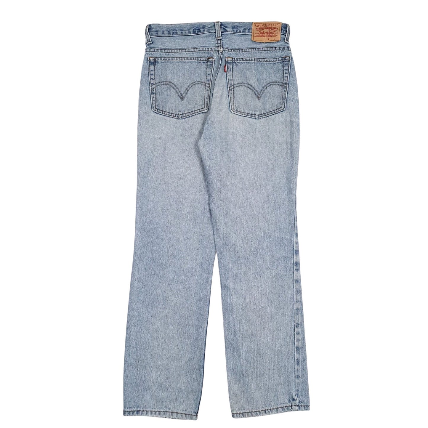 Mens Blue Levis Distressed  Jeans