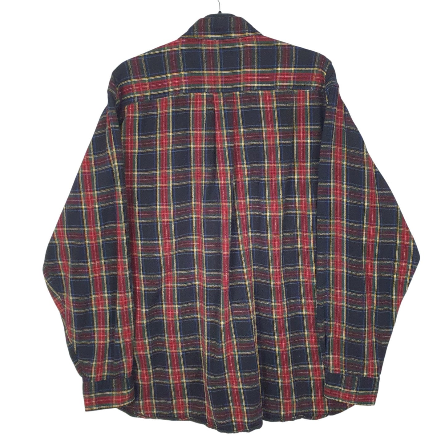 Mens Black L.L.Bean Flannel  Shirt