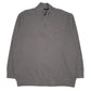 Mens Grey US Polo Assn  Quarter Zip Jumper