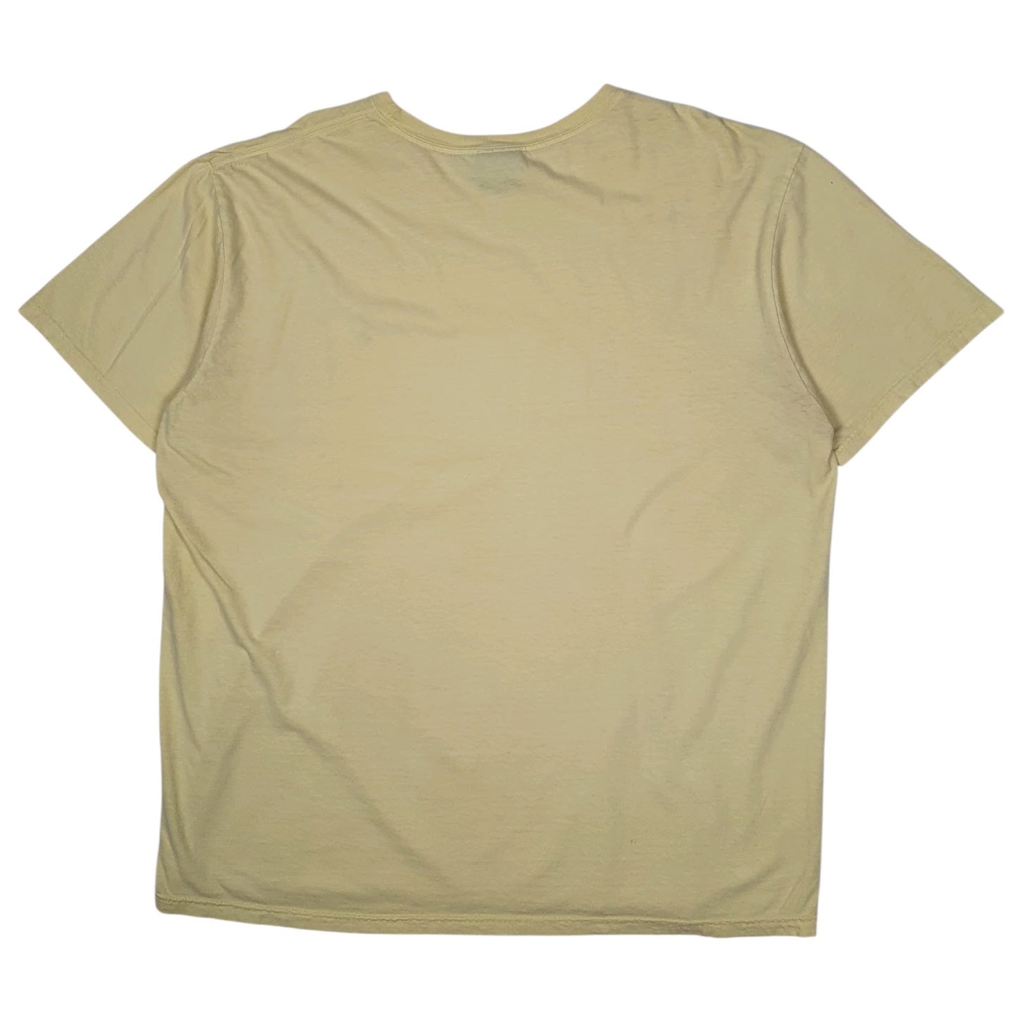 Mens Yellow Polo Ralph Lauren Vintage 90s  T Shirt