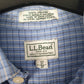 Mens Blue L.L.Bean   Shirt