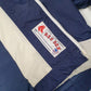 Mens Navy Lee Vintage 90s Boston Red Sox MLB Baseball V Neck Coat