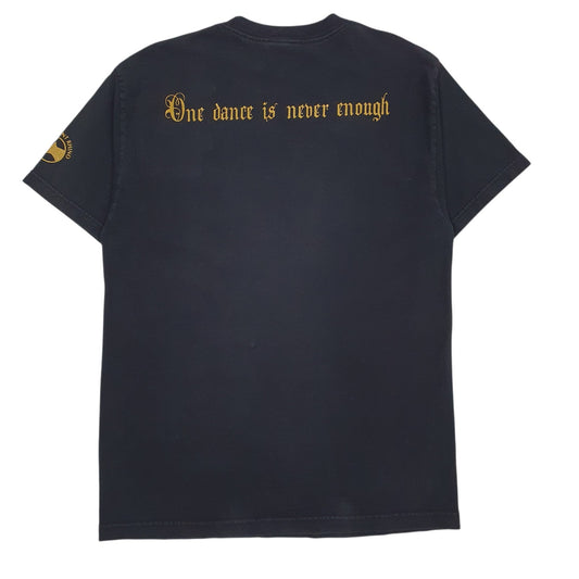 Mens Black ODM  Crewneck T Shirt