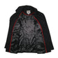 Womens Black Levis Duffle Pea Coat  Coat