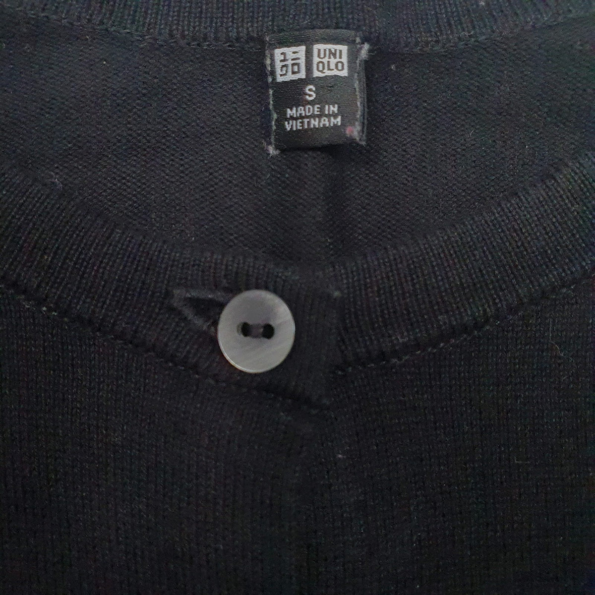 Womens Black Uniqlo  Cardigan Jumper