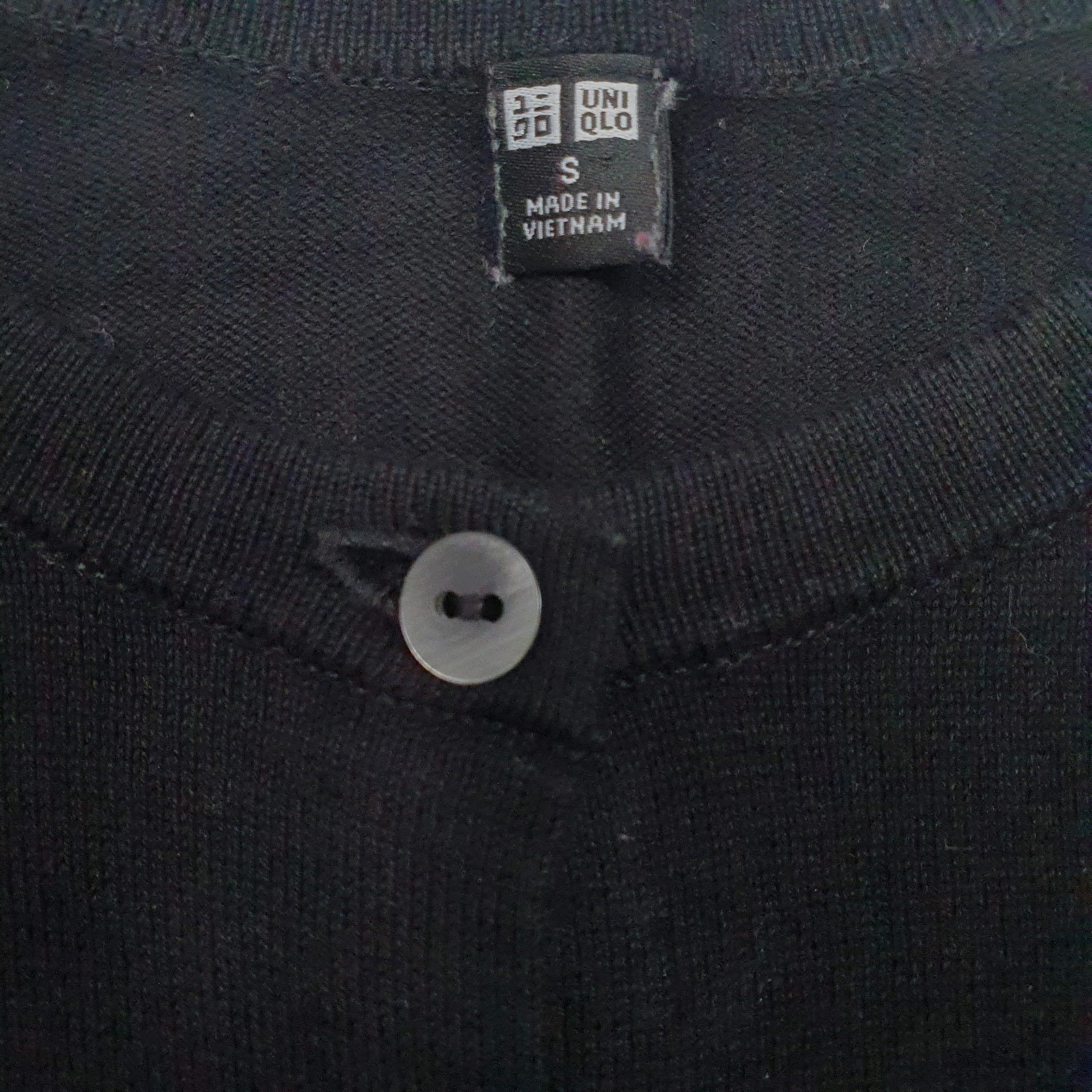 Womens Black Uniqlo  Cardigan Jumper
