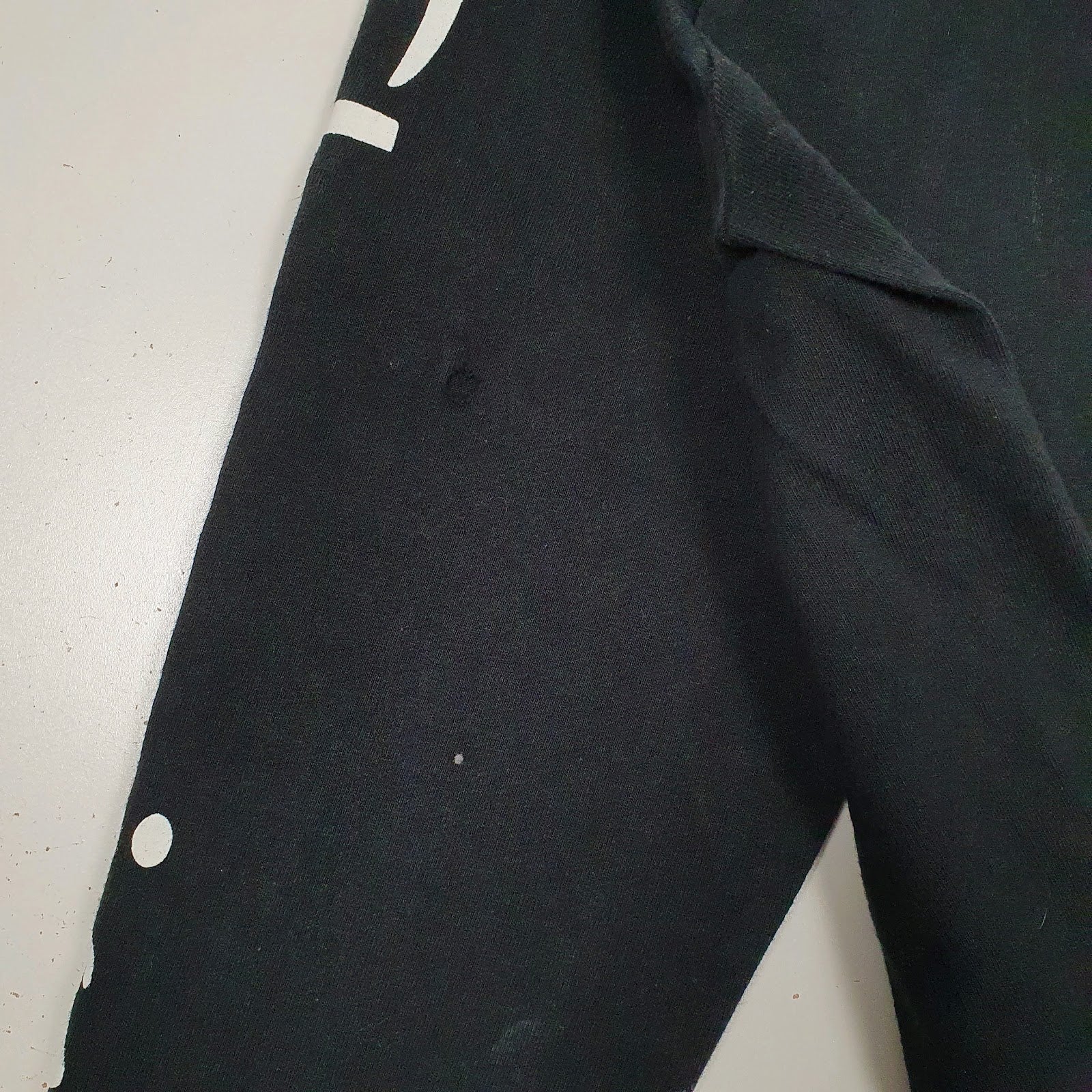 Mens Black Champion Lightweight Crewneck Jumper