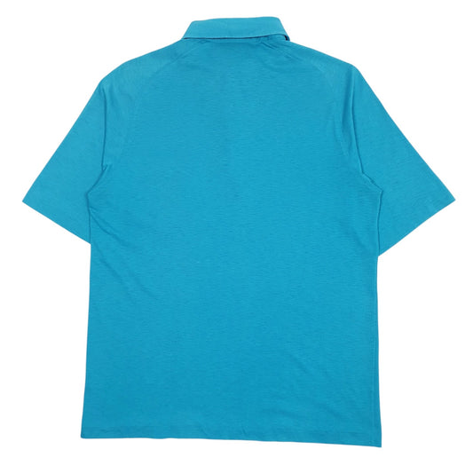 Mens Blue Munsingwear Penguin Grandslam Golf Vintage 90s Made In USA  Polo Shirt