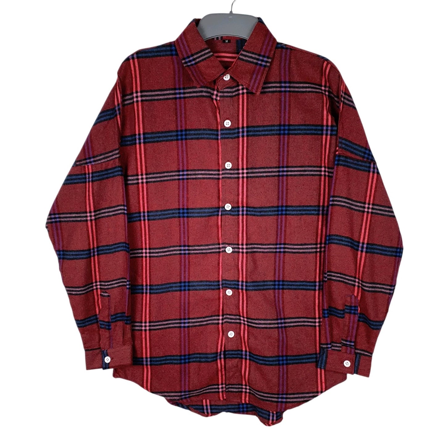 Mens Red Unbranded  Long Sleeve Shirt