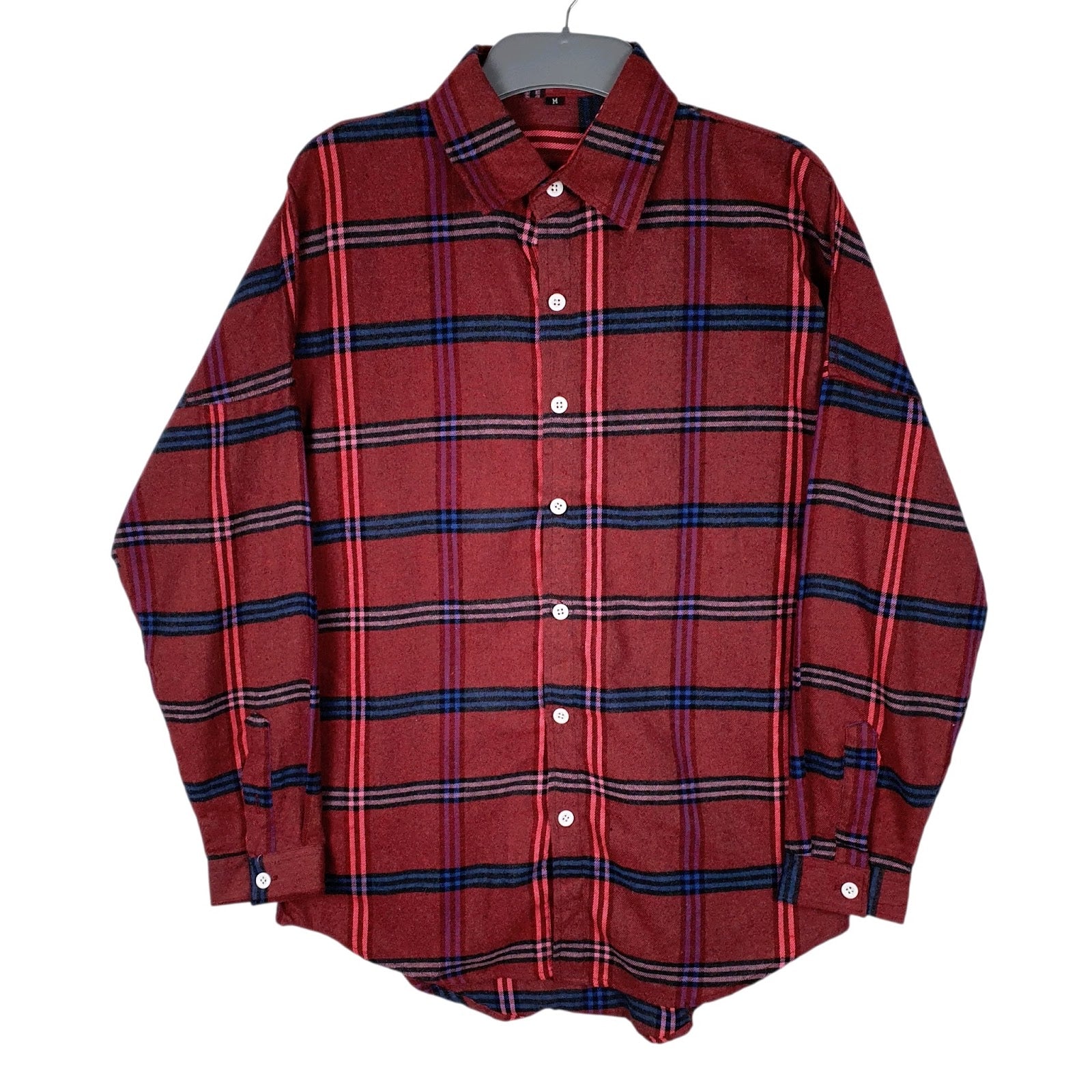 Mens Red Unbranded  Long Sleeve Shirt