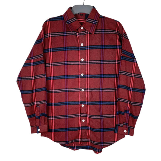 Mens Red Unbranded  Long Sleeve Shirt