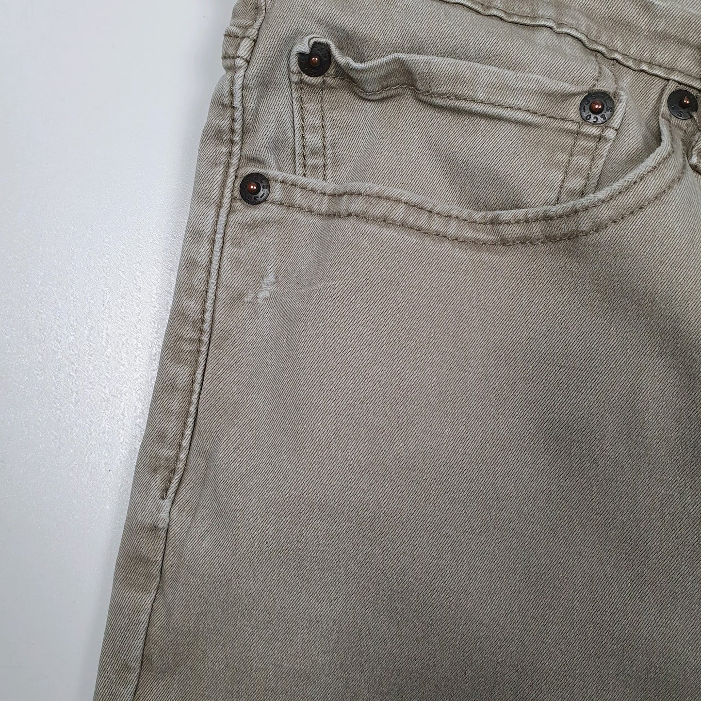 Mens Beige Levis   Jeans