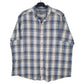 Mens Blue Eddie Bauer  Short Sleeve Shirt