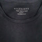 Mens Black All Saints  Hoodie T Shirt