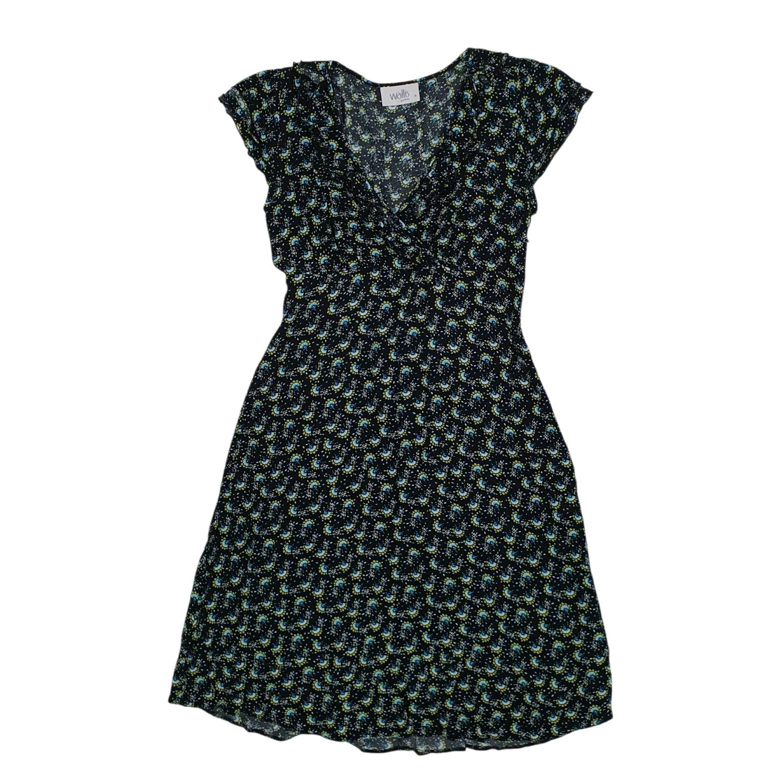 Womens Black Wallis  Sleeveless Dress