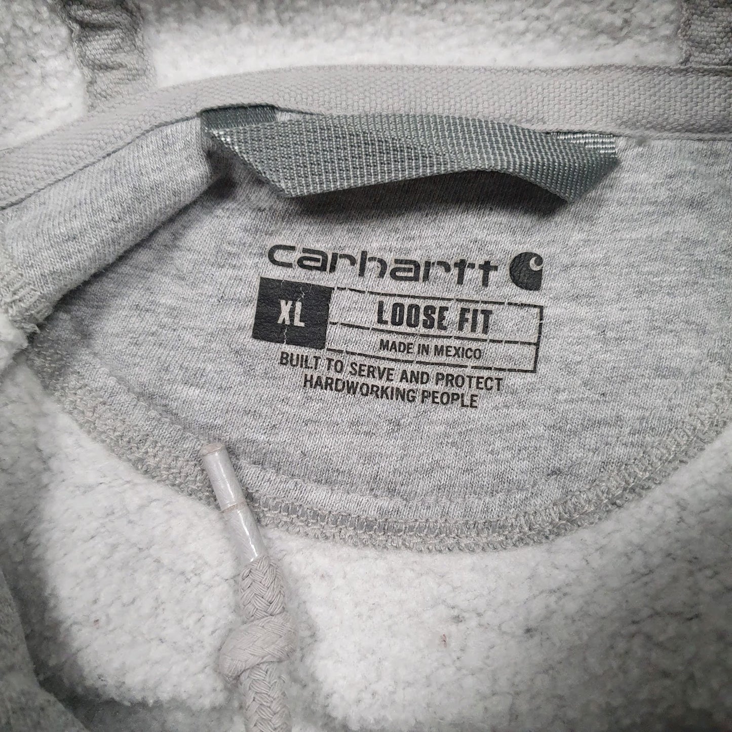 Mens Grey Carhartt  Hoodie Jumper