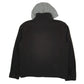 Mens Black Levis Windbreaker Hoodie  Coat