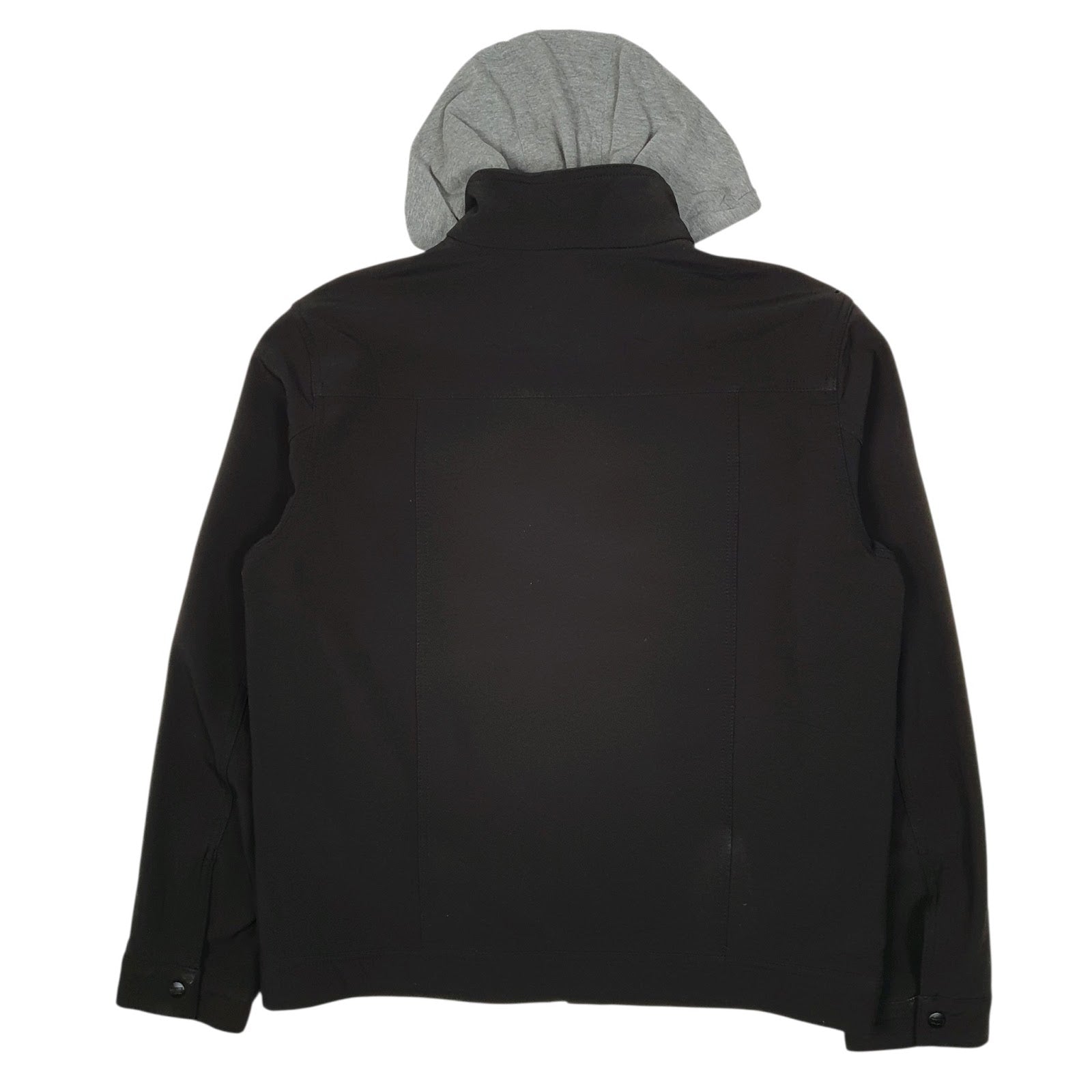 Mens Black Levis Windbreaker Hoodie  Coat