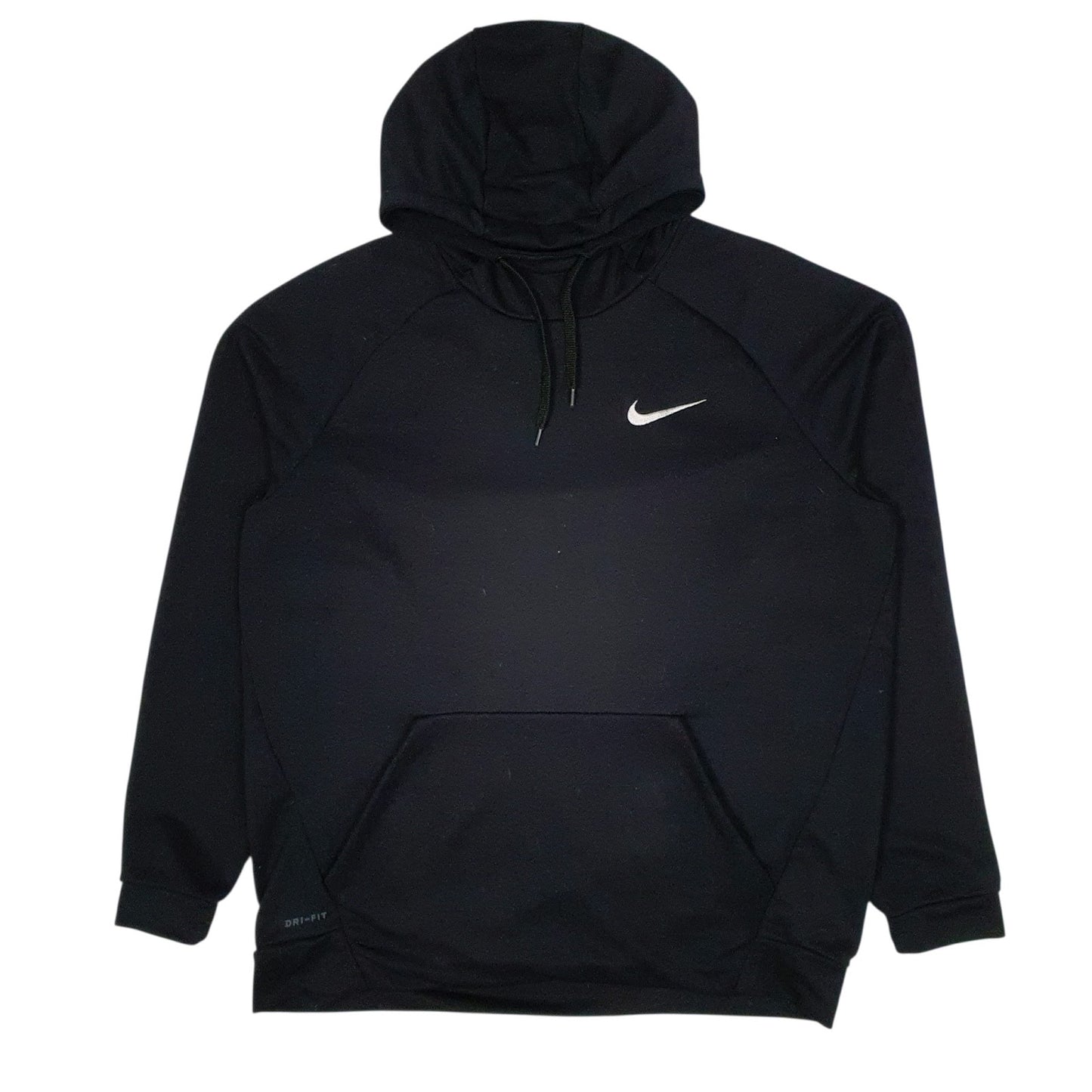 Mens Black Nike Dri Fit Hoodie Jumper