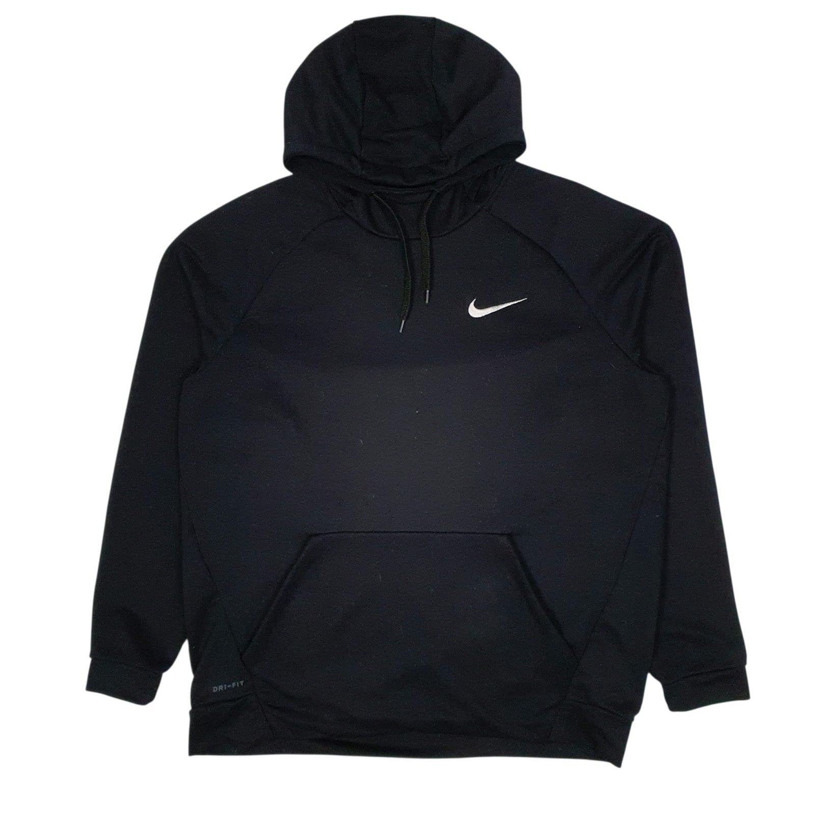 Mens Black Nike Dri Fit Hoodie Jumper