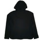 Womens Black Columbia Sportswear Company Fleece Lined Windbreaker Hoodie Coat