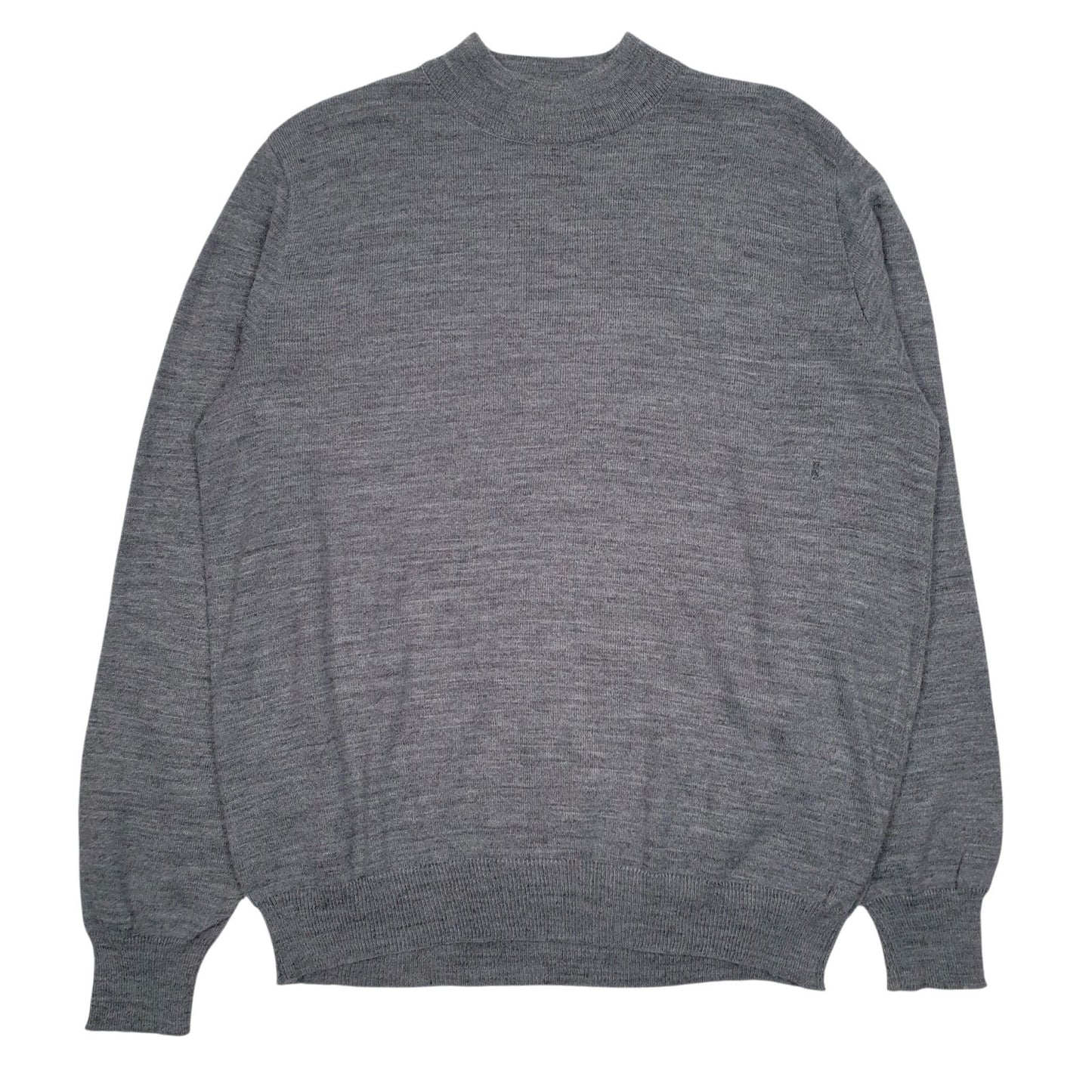 Mens Grey Lanerossi  Crewneck Jumper