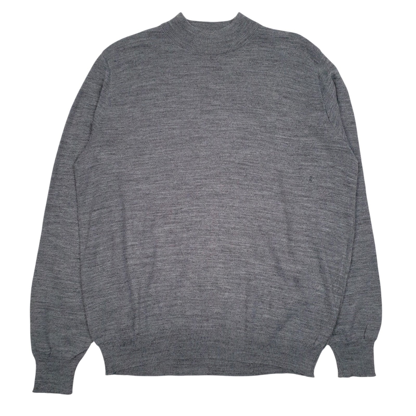 Mens Grey Lanerossi  Crewneck Jumper