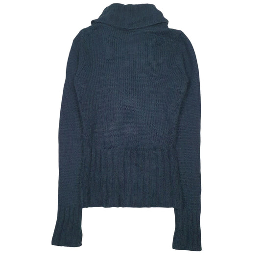 Womens Navy Sedna  Shoal Neck Jumper