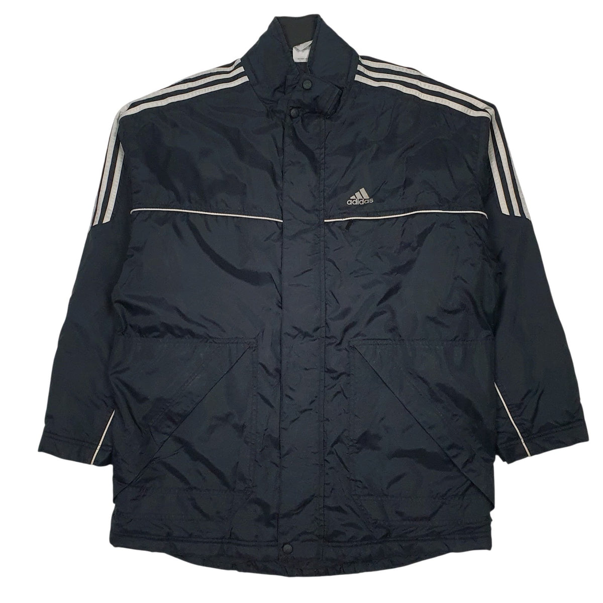 Mens Black Adidas   Coat