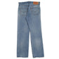 Mens Blue Levis Distressed  Jeans