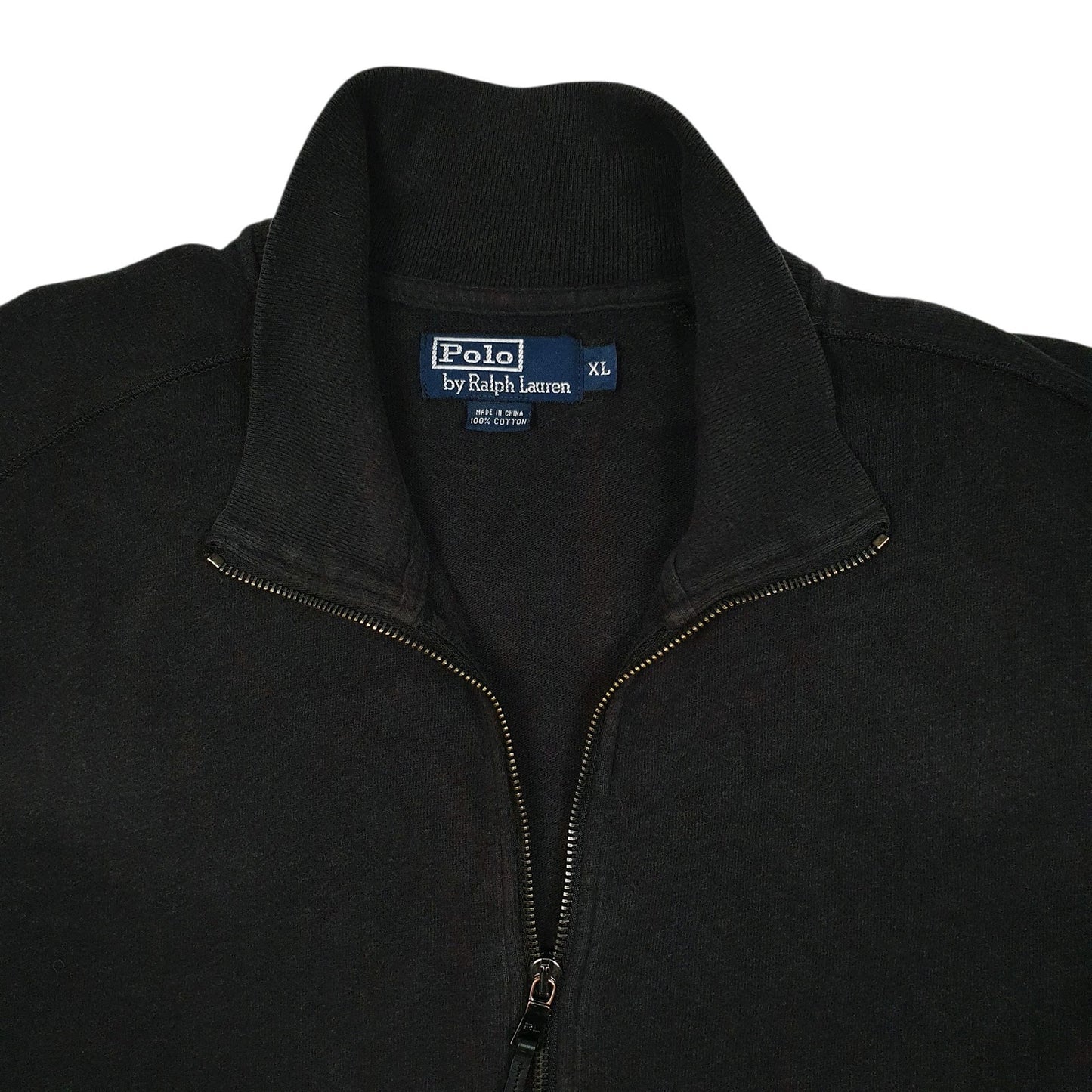 Mens Black Polo Ralph Lauren  Full Zip Jumper