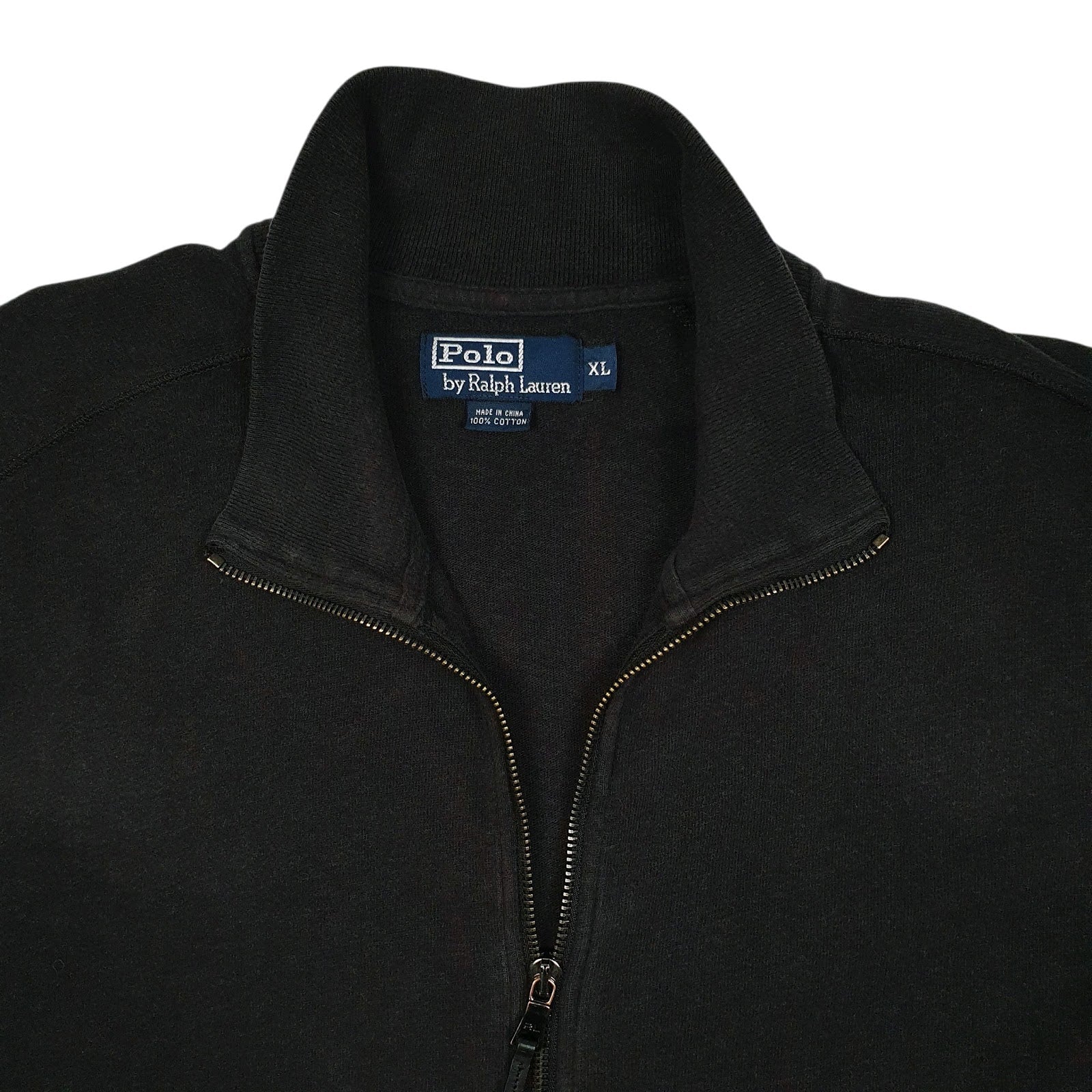 Mens Black Polo Ralph Lauren  Full Zip Jumper