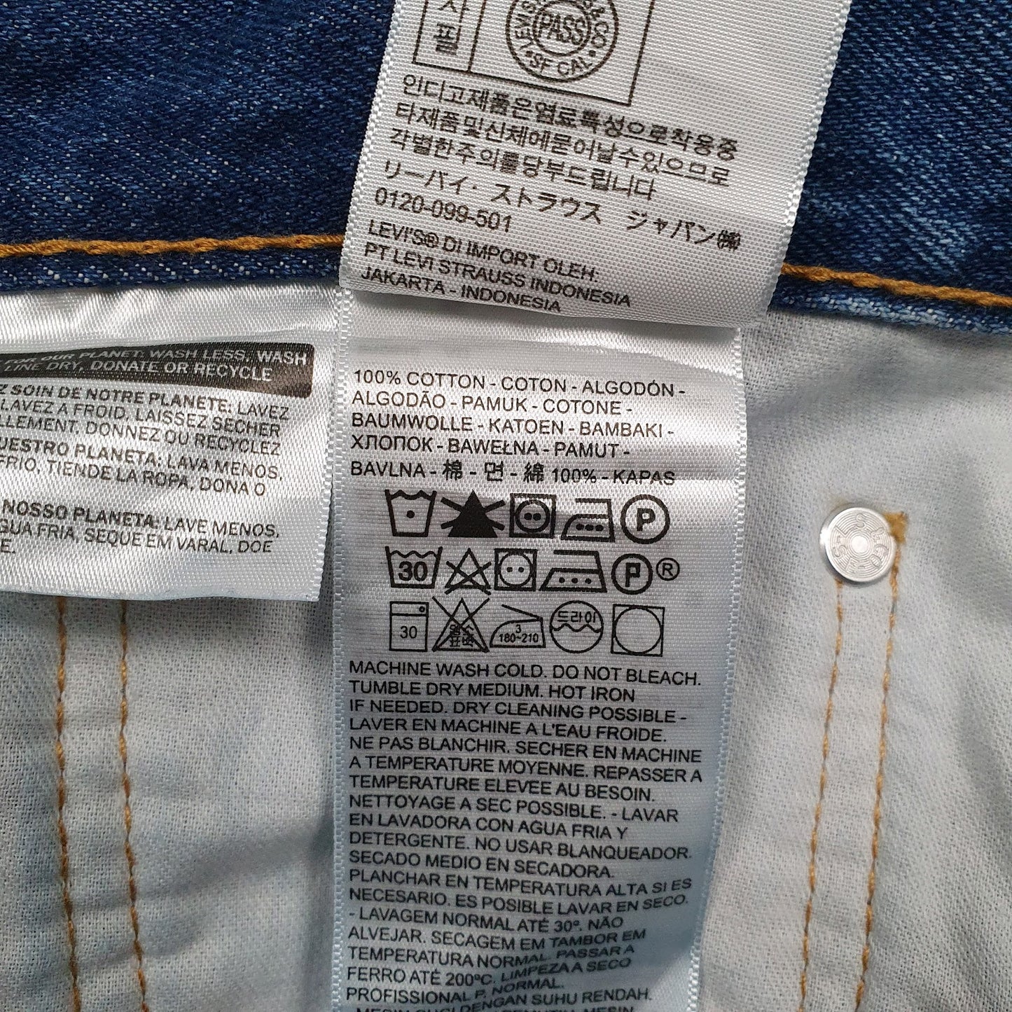 Mens Blue Levis   Jeans